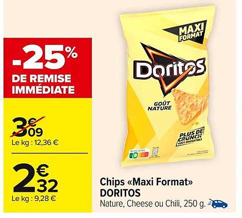 Chips «Maxi Format» DORITOS