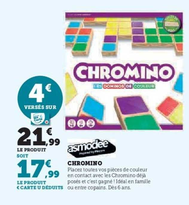 CHROMINO - Les dominos de couleur