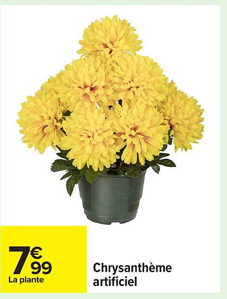 Chrysanthemum artificiel