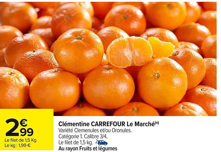 Clémentine CARREFOUR Le Marché(n)