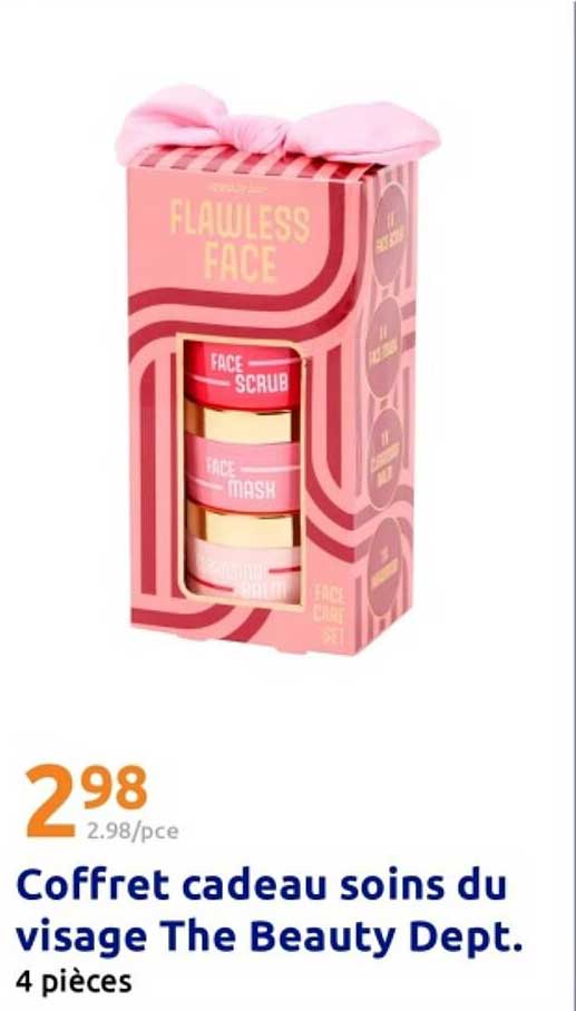 Coffret cadeau soins du visage The Beauty Dept.