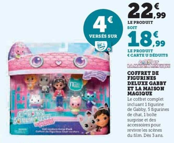 Coffret de figurines Deluxe Gabby et la Maison Magique