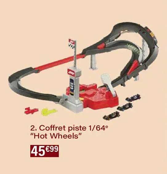 Coffret piste 1/64° "Hot Wheels"
