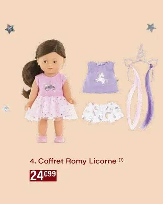 Coffret Romy Licorne