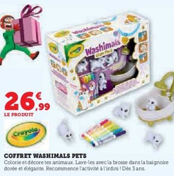 COFFRET WASHIMALS PETS