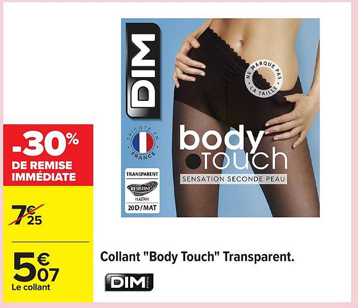 Collant "Body Touch" Transparent.