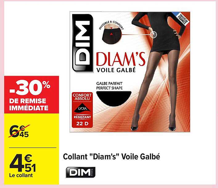 Collant "Diam's" Voile Galbé