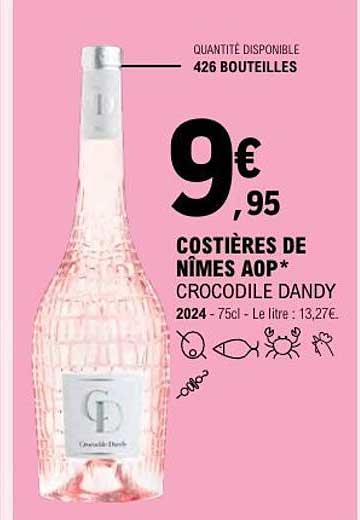 COSTIÈRES DE NÎMES AOP* CROCODILE DANDY