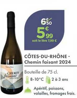 CÔTES-DU-RHÔNE - Chemin faisant 2024