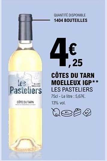 CÔTES DU TARN MOELLEUX IGP**