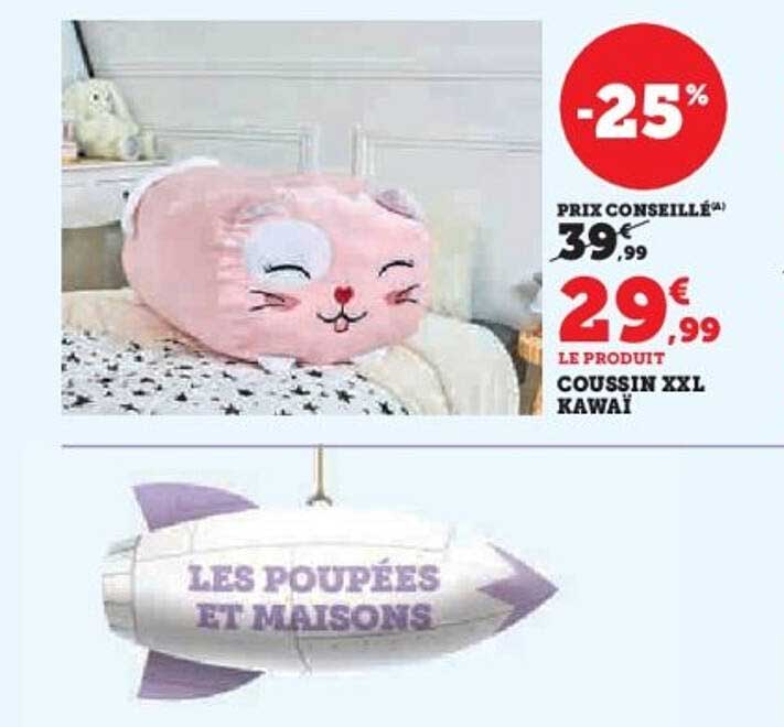 COUSSIN XXL KAWAÏ