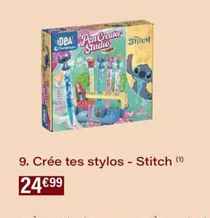Crée tes stylos - Stitch