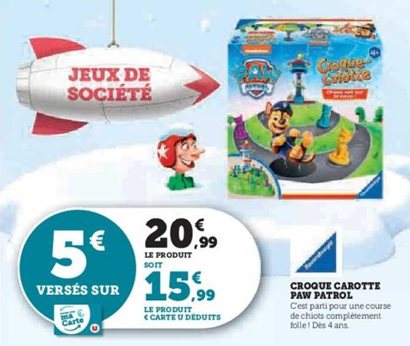 CROQUE CAROTTE PAW PATROL