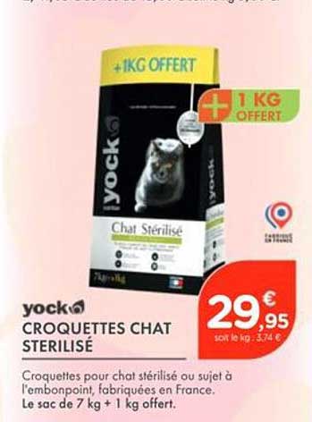 CROQUETTES CHAT STERILISÉ