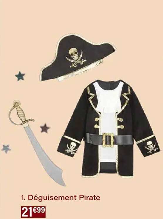 Déguisement Pirate