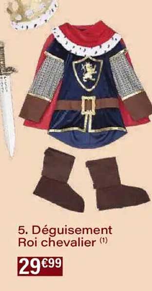 Déguisement Roi chevalier