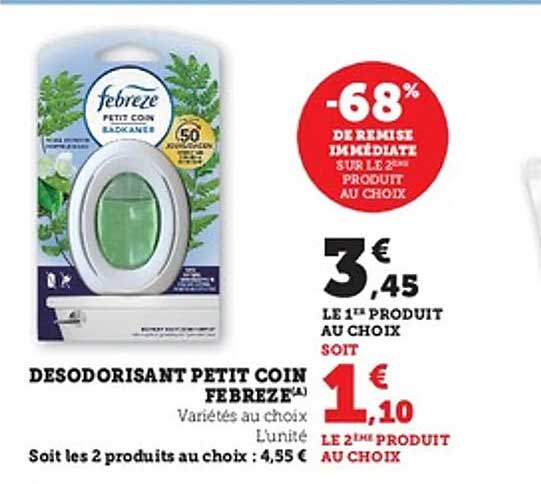 DESODORISANT PETIT COIN FEBREZE