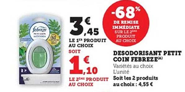 DESODORISANT PETIT COIN FEBREZE