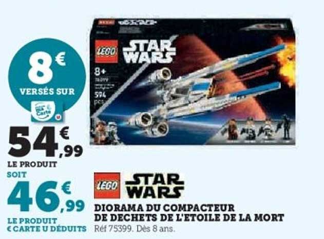 DIORAMA DU COMPACTEUR DE DECHEETS DE L'ETOILE DE LA MORT