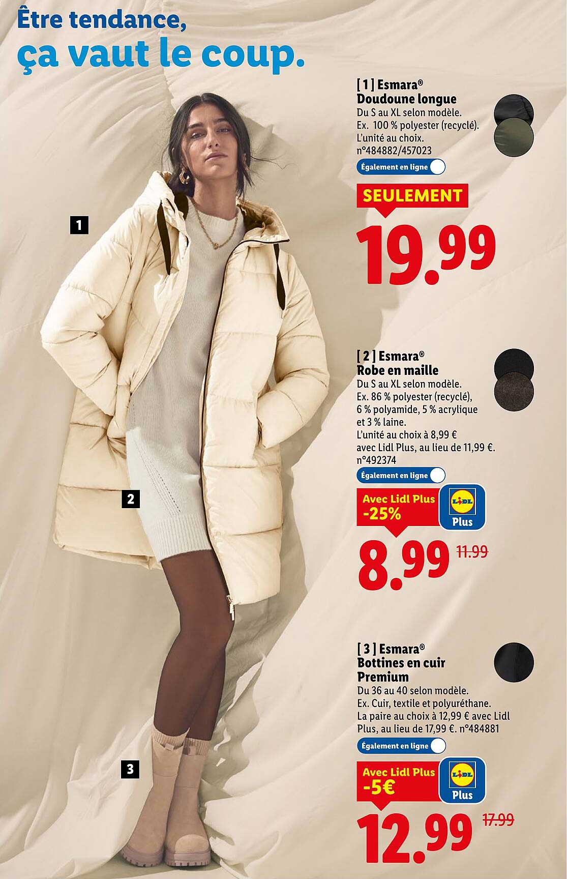 Doudoune longue Esmara®