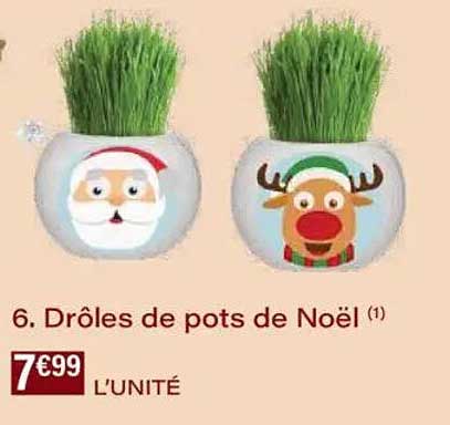 Drôles de pots de Noël