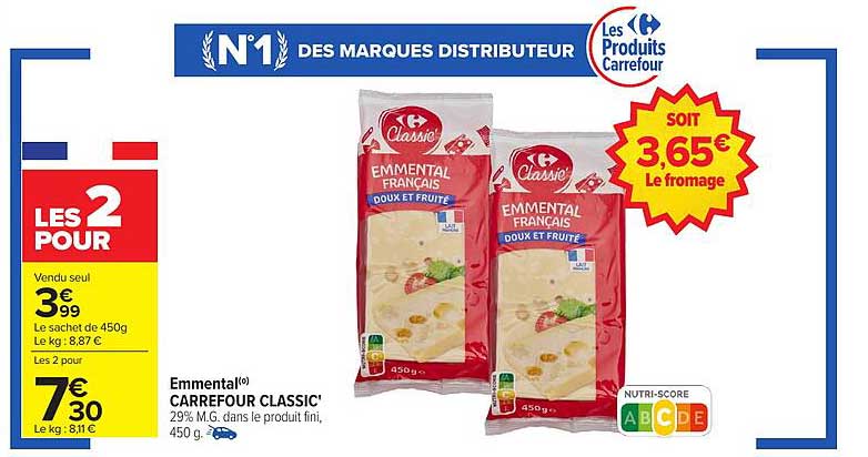 Emmental Carrefour Classic