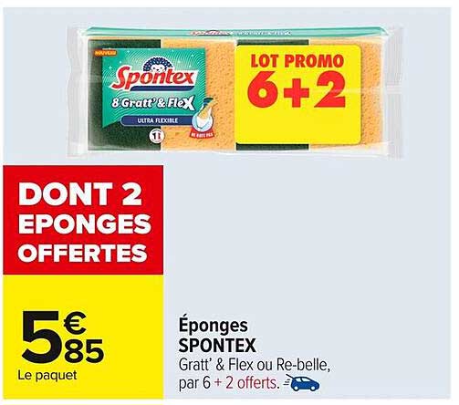 Éponges SPONTEX