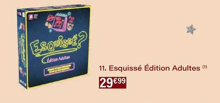 Esquissé Édition Adultes