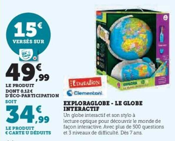 EXPLORAGLOBE - LE GLOBE INTERACTIF