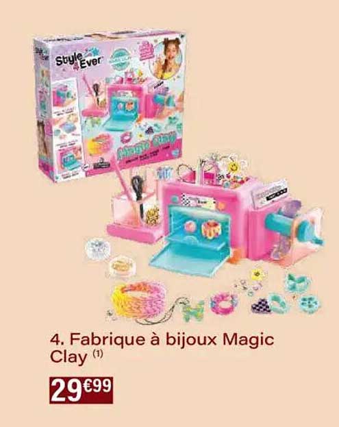 Fabrique à bijoux Magic Clay
