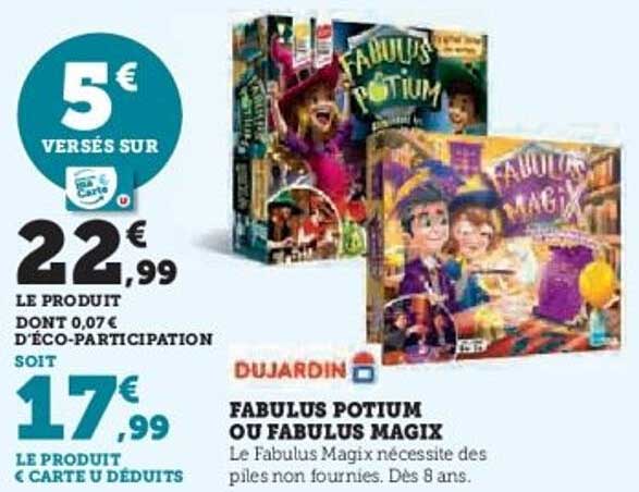 FABULUS POTIUM OU FABULUS MAGIX