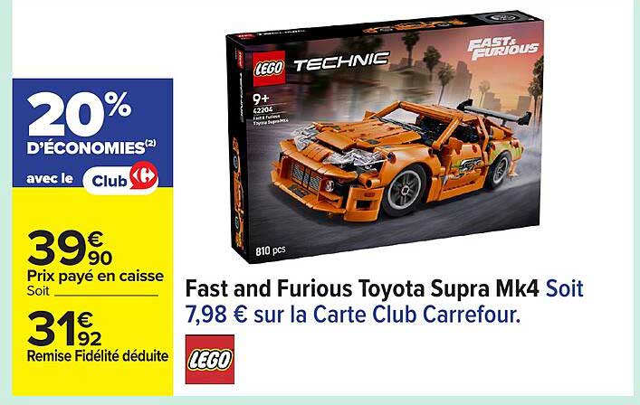Fast and Furious Toyota Supra Mk4