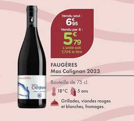 FAUGÈRES Mas Calignan 2023
