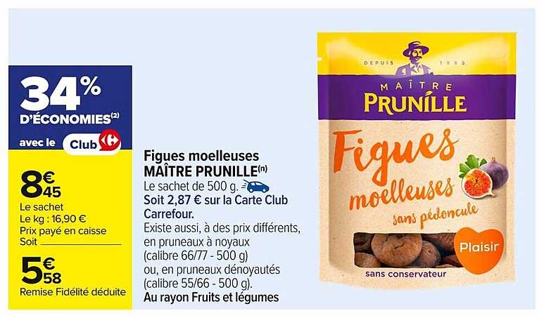 Figues moelleuses MAÎTRE PRUNILLE