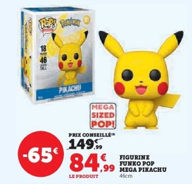 FIGURINE FUNKO POP MEGA PIKACHU