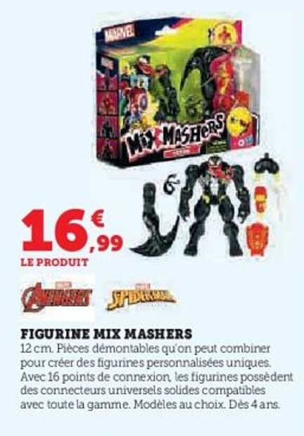 FIGURINE MIX MASHERS