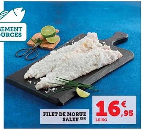 FILET DE MORUE SALÉE
