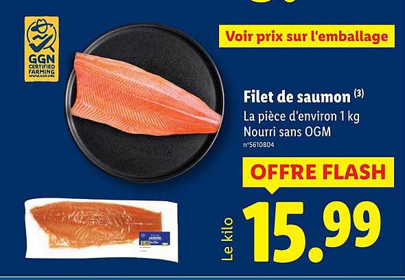 Filet de saumon