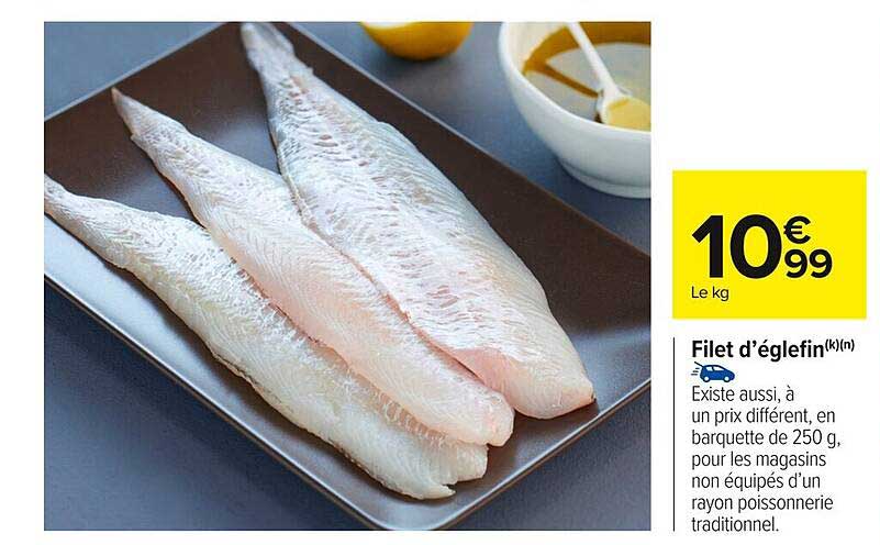 Filet d'églefin