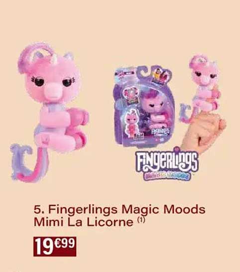 Fingerlings Magic Moods Mimi La Licorne