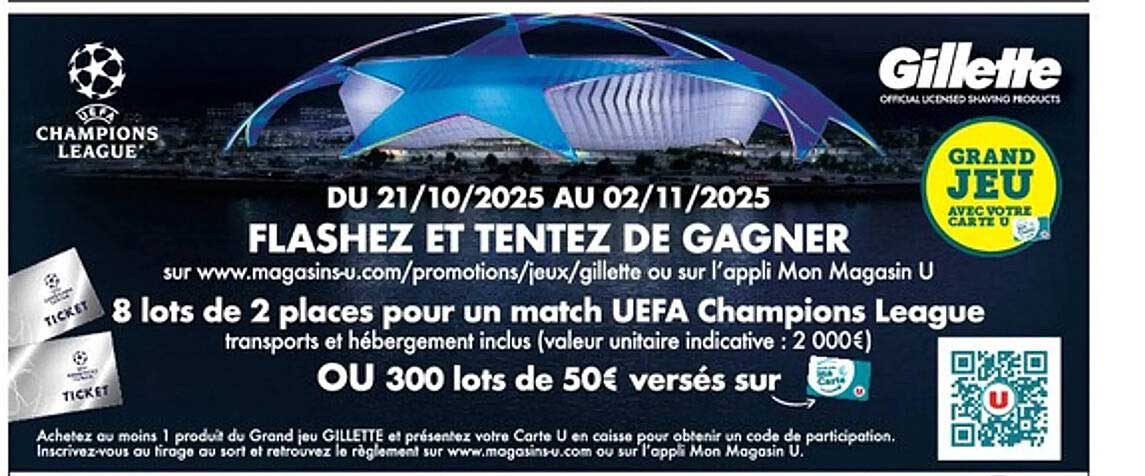 FLASHEZ ET TENTEZ DE GAGNER