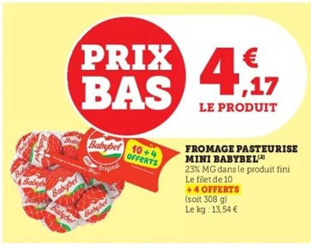 FROMAGE PASTEURISE MINI BABYBEL