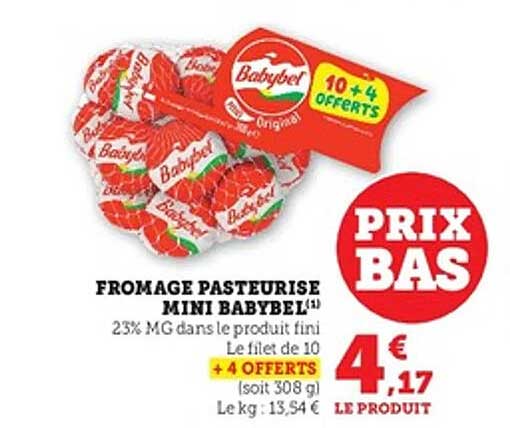 FROMAGE PASTEURISE MINI BABYBEL