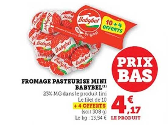 FROMAGE PASTEURISE MINI BABYBEL(S)