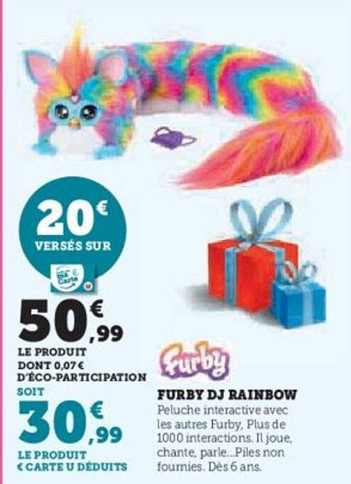 FURBY DJ RAINBOW