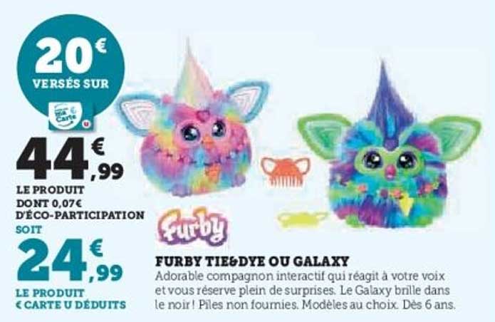 FURBY TIE&DYE OU GALAXY