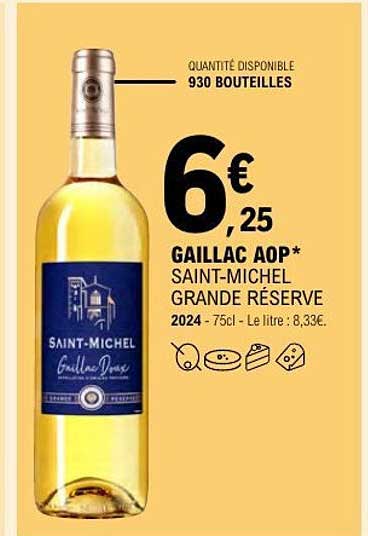 GAILLAC AOP* SAINT-MICHEL GRANDE RÉSERVE