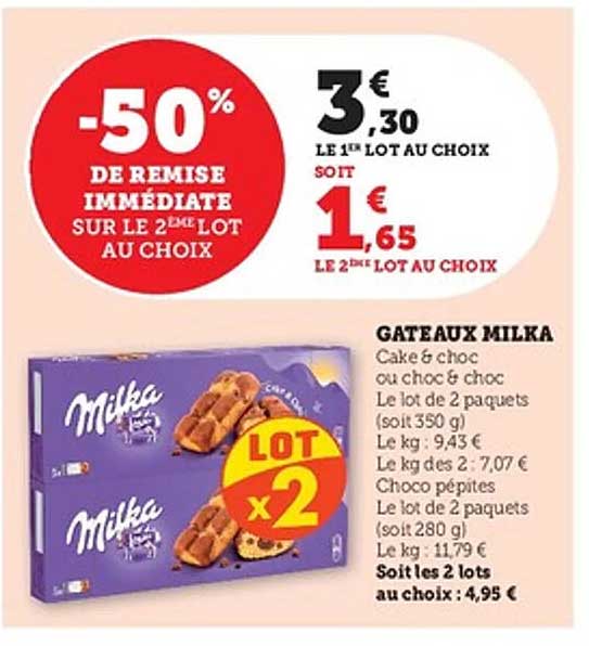 GATEAUX MILKA