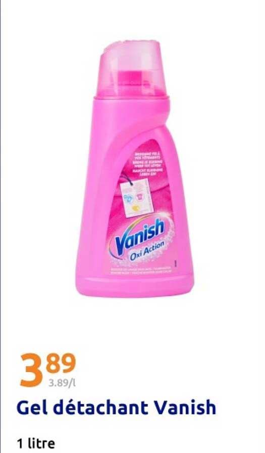 Gel détachant Vanish