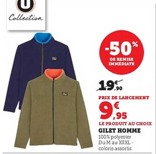 GILET HOMME